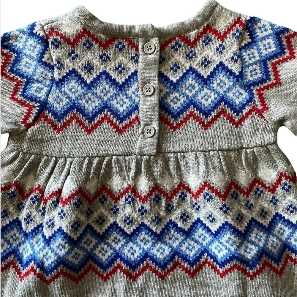 NWT-CROWN AND IVY-SWEATER DRESS WITH TIGHTS-18 MONTHS